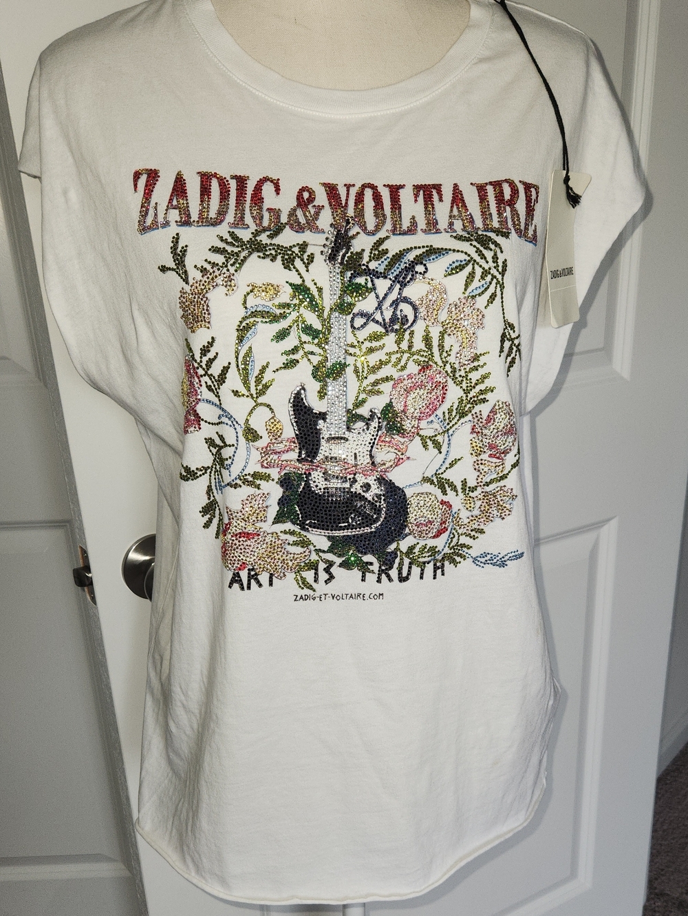 NWT Zadig & Voltaire Cecilia Tee Size M